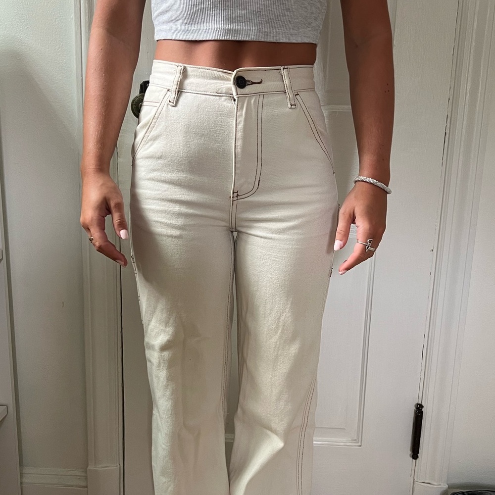 PacSun Ultra High Rise Flare Carpenter Jeans